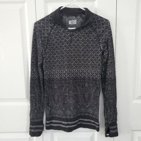 ATHLETA Lightweight Stretchy Quarter Zip Pullover Top Women's Size Medium - Picture 1 of 3